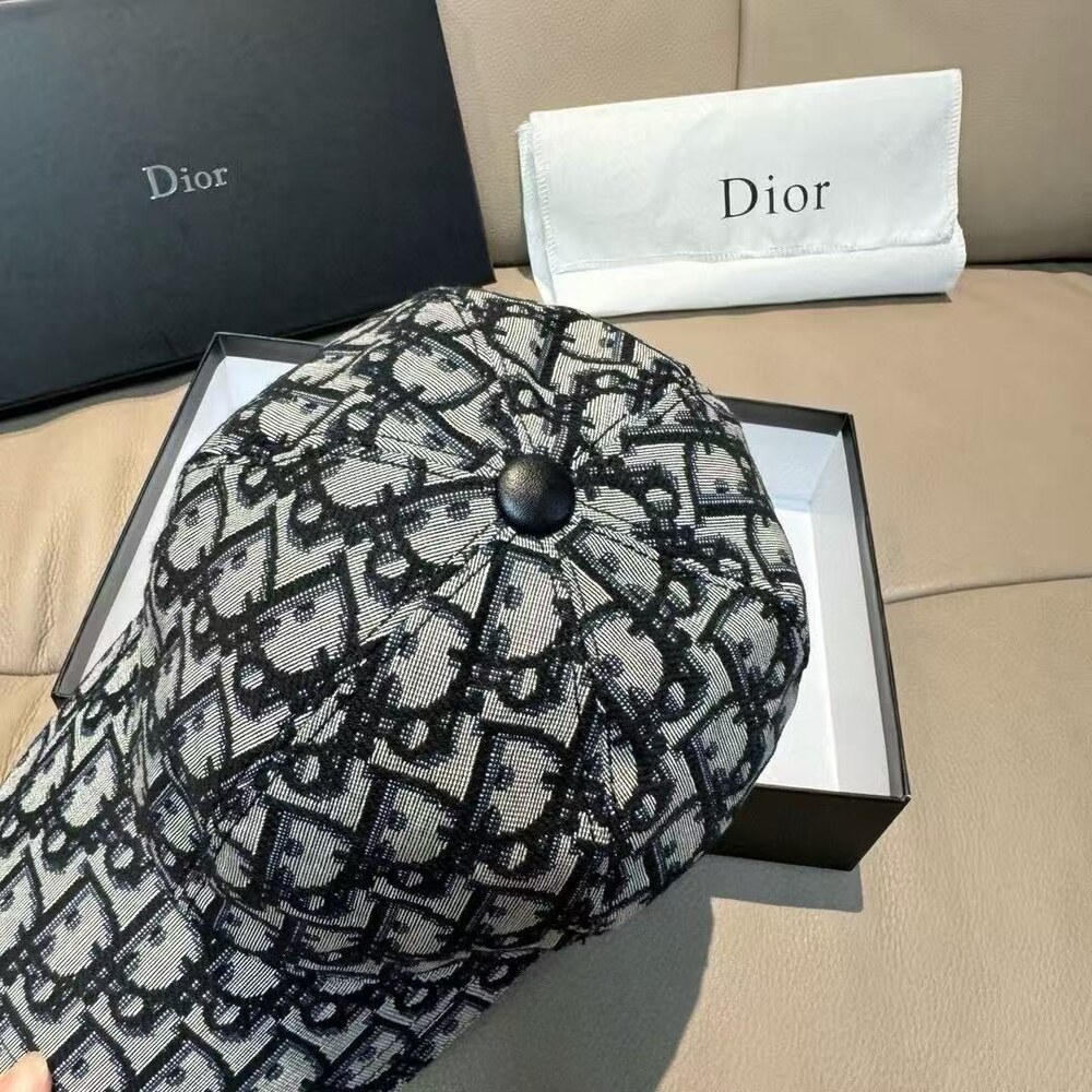 Dior Oblique Monogram Mesh Baseball Cap - Picture 5 of 7